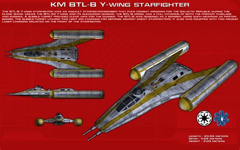 Republic Btl B Y Wing Starfighterbomber Star Wars Downloads Rctgo