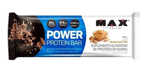 Power Protein Bar G Max Titanium Caixa C Barras Prote Na Mercado