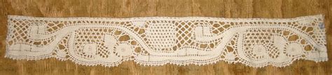 19th Century Le Puy Handmade Bobbin Lace Sample