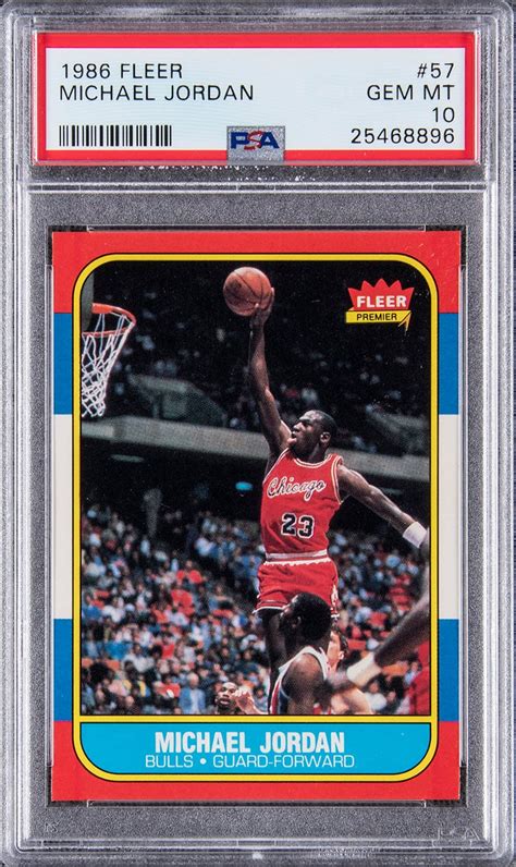 A Michael Jordan Rookie Card Sets a Wild New Auction Record