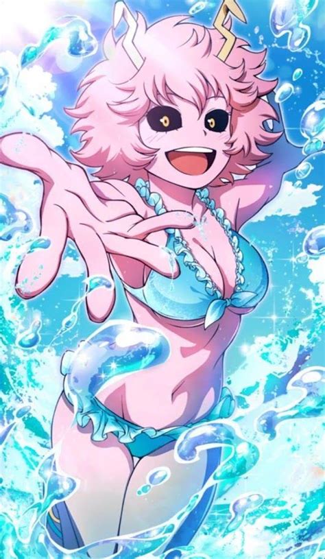 My Hero Academia Mina Ashido Bikini Myheroacademia MinaAshido Art