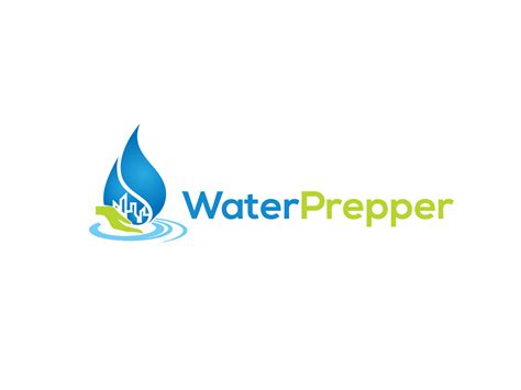 Serious Modern Water Purification Logo Design For Waterprepper By