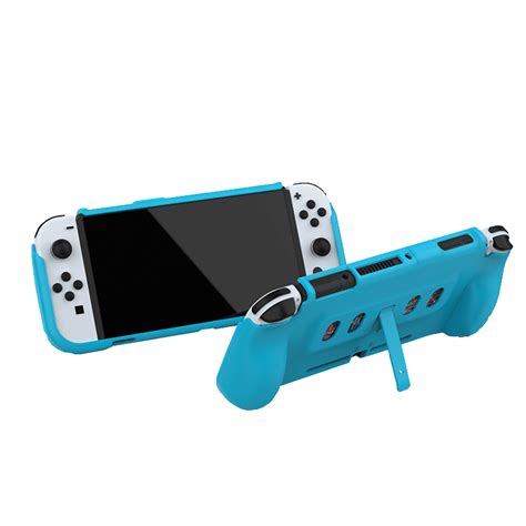 Etui Silicone De Protection Nintendo Switch Oled Dobe Couleur Rouge