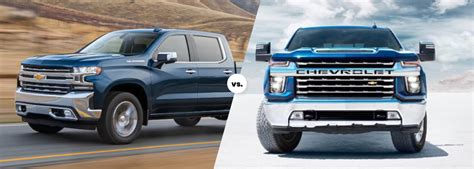 2021 Chevy Silverado 1500 Vs 2021 Chevy Silverado 2500