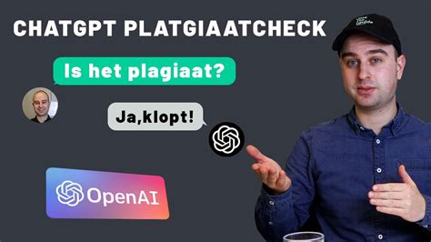 Plagiaatcheck Voor Chatgpt Wat Zijn De Opties Youtube