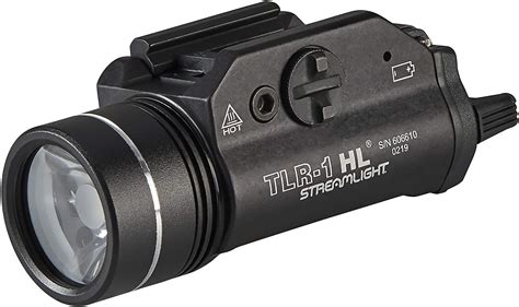 Streamlight TLR 1 HL 1000 Lumen Weapon Light With Rail Keys Black