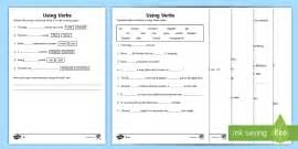 Imperative Verbs Differentiated Worksheets Teacher Made