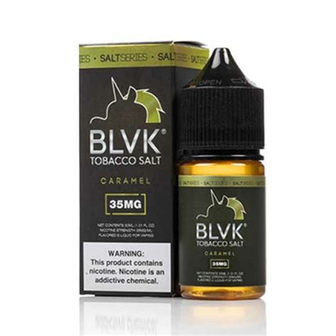 Caramel Tobacco Nic Salt Blvk Unicorn Senhor Vapor Cigarro Eletronico