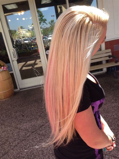 Pin By Brooke Wilson On Hair By Brooke Wilson Pink Blonde Hair Hair