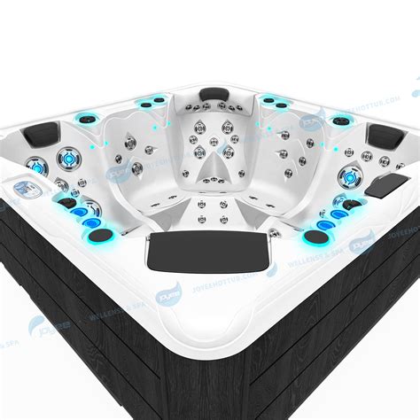 Hydro Massage Spa Tub Acrylic Outdoor Spa Hot Tub With LED Light JOYEE From China