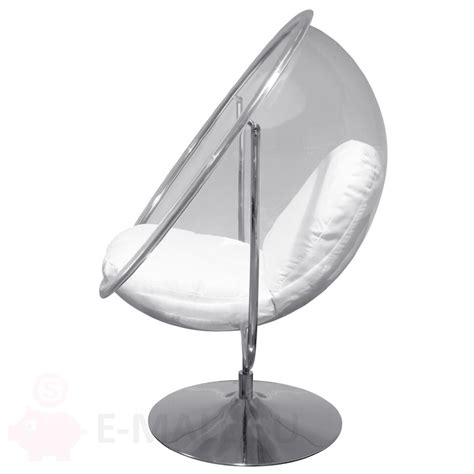 Кресло пузырь Bubble Chair Swivel Base, прозрачное на ножке с ...