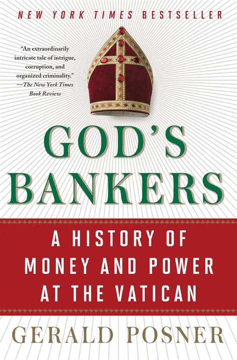 Gods Bankers Book By Gerald Posner Official Publisher Page Simon