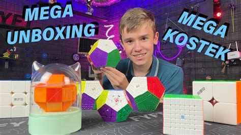 Mega UNBOXING Mega KOSTEK Dayan Megaminx Pro a další velké kostky