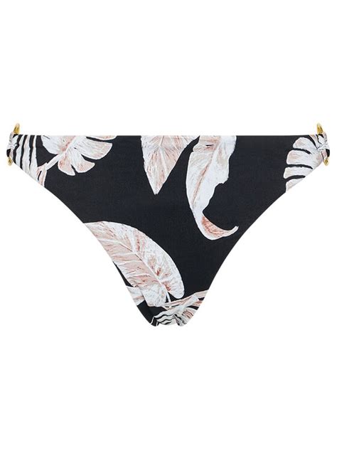 Banana Moon Bas De Bikini Vaiva Leaf Jpw Noir Couleur Noir Acheter