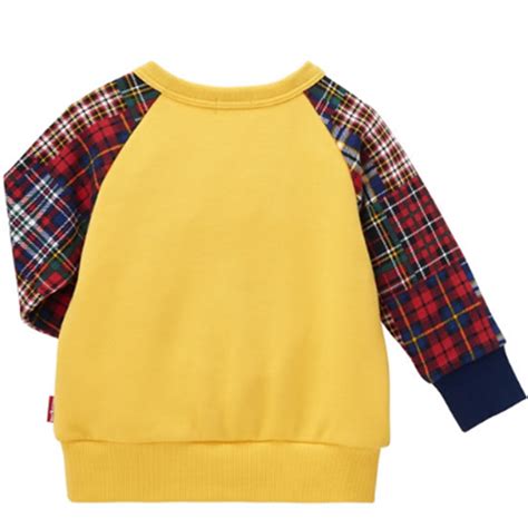 MIKI HOUSE Hot Biscuits Sweatshirt Yellow MIKI HOUSE Authorized