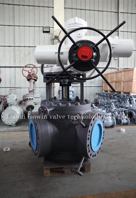 Flange Turbine Electric Manual 4 Way 3 Way Switch Coker Ball Valves