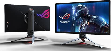 Asus Rog Swift Pg27uq Gaming Monitor 27” 4k Uhd 3840 X 2160 Overclockable 144hz G Sync Hdr