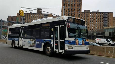 Mta New York City Bus Orion Vii Ng Hev Bus On The Q At