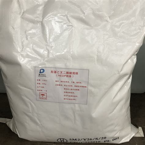 Hedp 羟基乙叉二膦酸1 Hydroxyethane 11 Diyldiphosphonic Acid2809 21 4广州市德