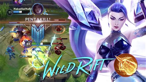 Wild Rift Kaisa Full Gameplay Patch 32 Kraken Slayer Kaisa