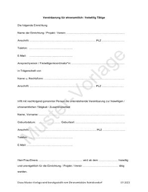 Ausf Llbar Online Ehrenamtlich Vs Freiwillig Fax Email Drucken Pdffiller