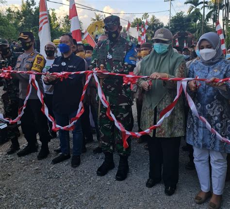 Peresmian Jembatan Kartika Eka Paksi Atas Dasar Rapat Permintaan