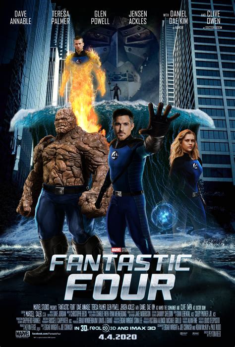Marvel's Fantastic Four Movie Poster #2 | Fantastic four movie