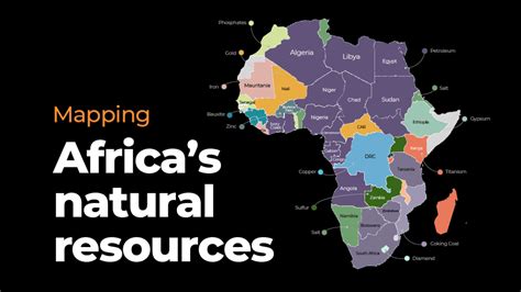 Mapping Africa’s Natural Resources Maps News Al Jazeera