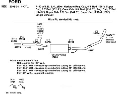 Diagram Ford F150 Exhaust Diagram Mydiagramonline