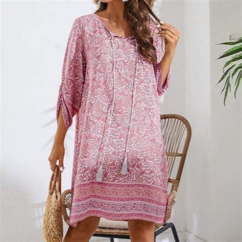 Summer Saving Clearance Eaufum Short Summer Dresses For Women