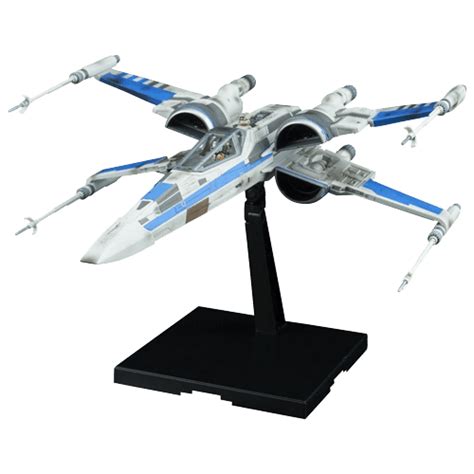 BANDAI Star Wars 1 72 Blue Squadron Resistance X Wing Fighter Model Kit