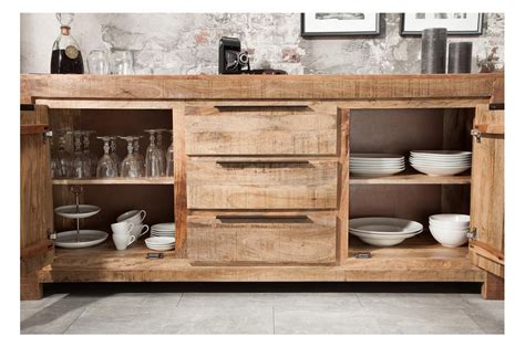 Buffet Bois Massif Moderne Cm Cbc Meubles