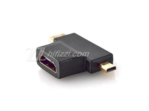 Универсальный HDMI переходник mini HDMI (HDMI type B) micro HDMI (HDMI ...