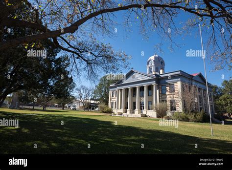 Jeff Davis County Courthouse in Fort Davis, Texas Stock Photo - Alamy