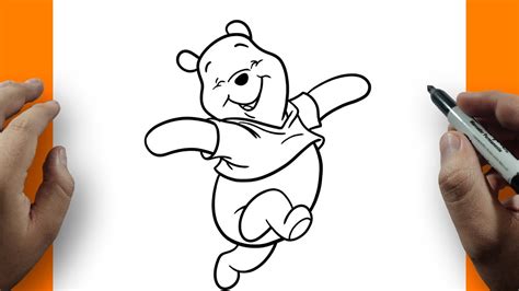 Cómo Dibujar a Winnie Pooh Paso a Paso Fácil para Principiantes YouTube