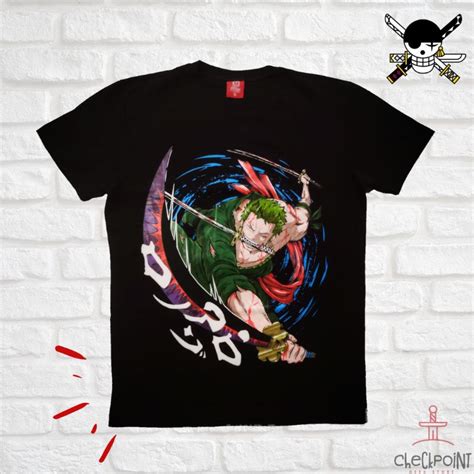 Camisa Camiseta Roronoa Zoro Espadachim Anime One Piece Unissex Haki