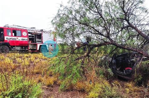 Durísima colisión entre un camión y un automóvil en la Ruta 92 un