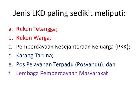 Lembaga Kemasyarakatan Desa Pptx