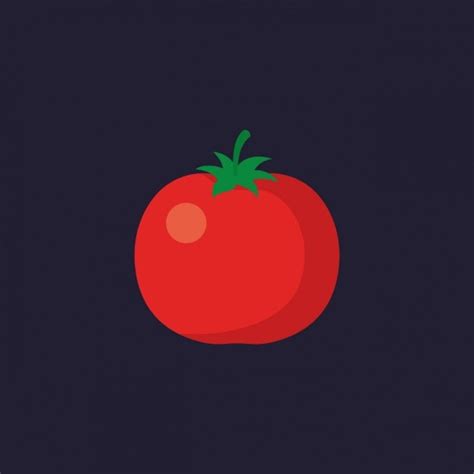 Free Vector | Coloured tomato design