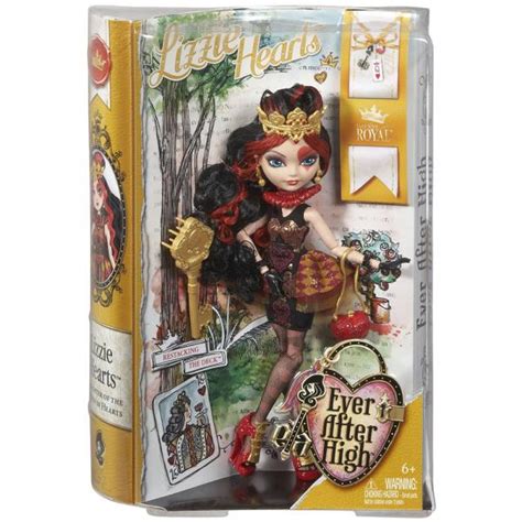 Lizzie Hearts Boneca - 🏷️【Tudo Sobre】→ Ever After High - Boneca Lizzie Hearts Royal - Mattel