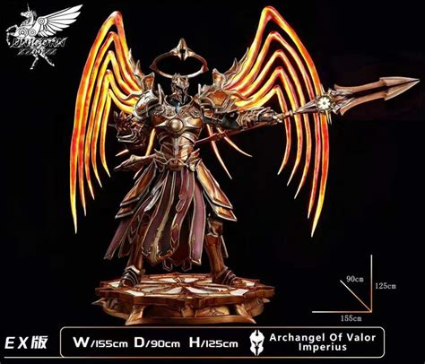 UNICORN Studio 1/4 Diablo Archangel of Valor Imperius Resin Statue ...