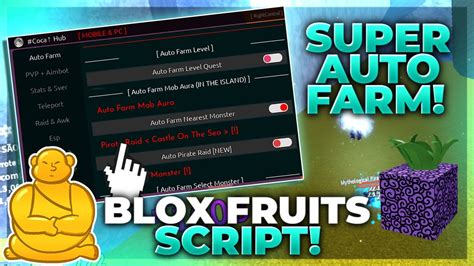 Nuevo Autofarm Para Blox Fruits Script Auto Raze V Farmea Frutas