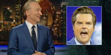 Watch Bill Maher Roasts Matt Gaetz Over Salacious Sex Scandals Raw Story