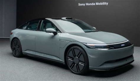 Sony et Honda annoncent un trio de nouveaux véhicules électriques SUV