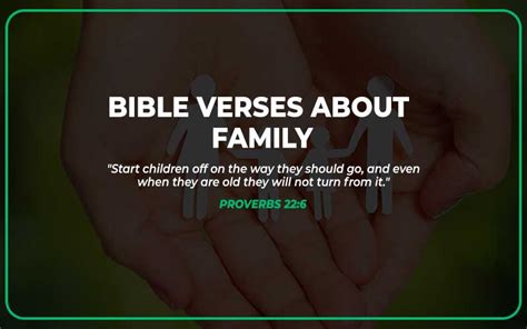 Top 30 Bible Verses About Family - Scripture Savvy