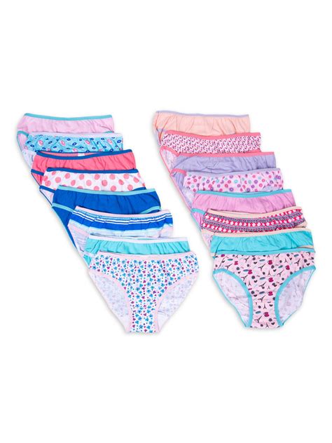 Chili Peppers Chili Peppers Girls Bikini Underwear Pack Sizes Walmart Walmart