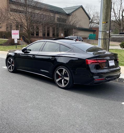 My First Audi 2022 A5 Sportback With Black Optic Package Absolutely Loving The Drive R Audi