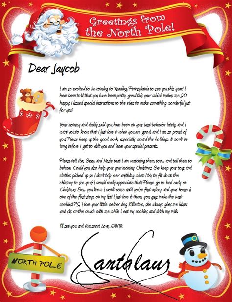 Santa Letters Buzzleca