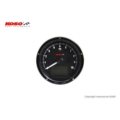 Tachym Tre Et Compteur De Vitesse Koso Face Noire Max Rpm Max