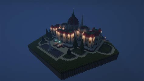 Országház From Civ Vi Recreated In Minecraft By Me Rciv